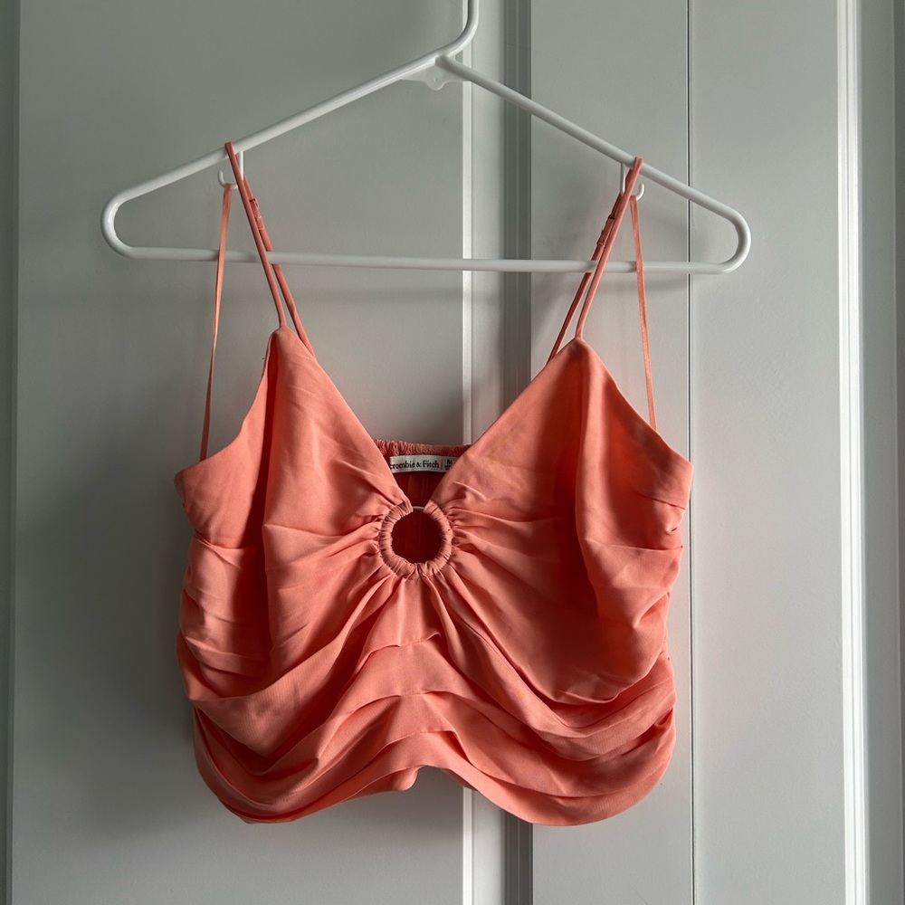 Abercrombie Ruched O-Ring Top